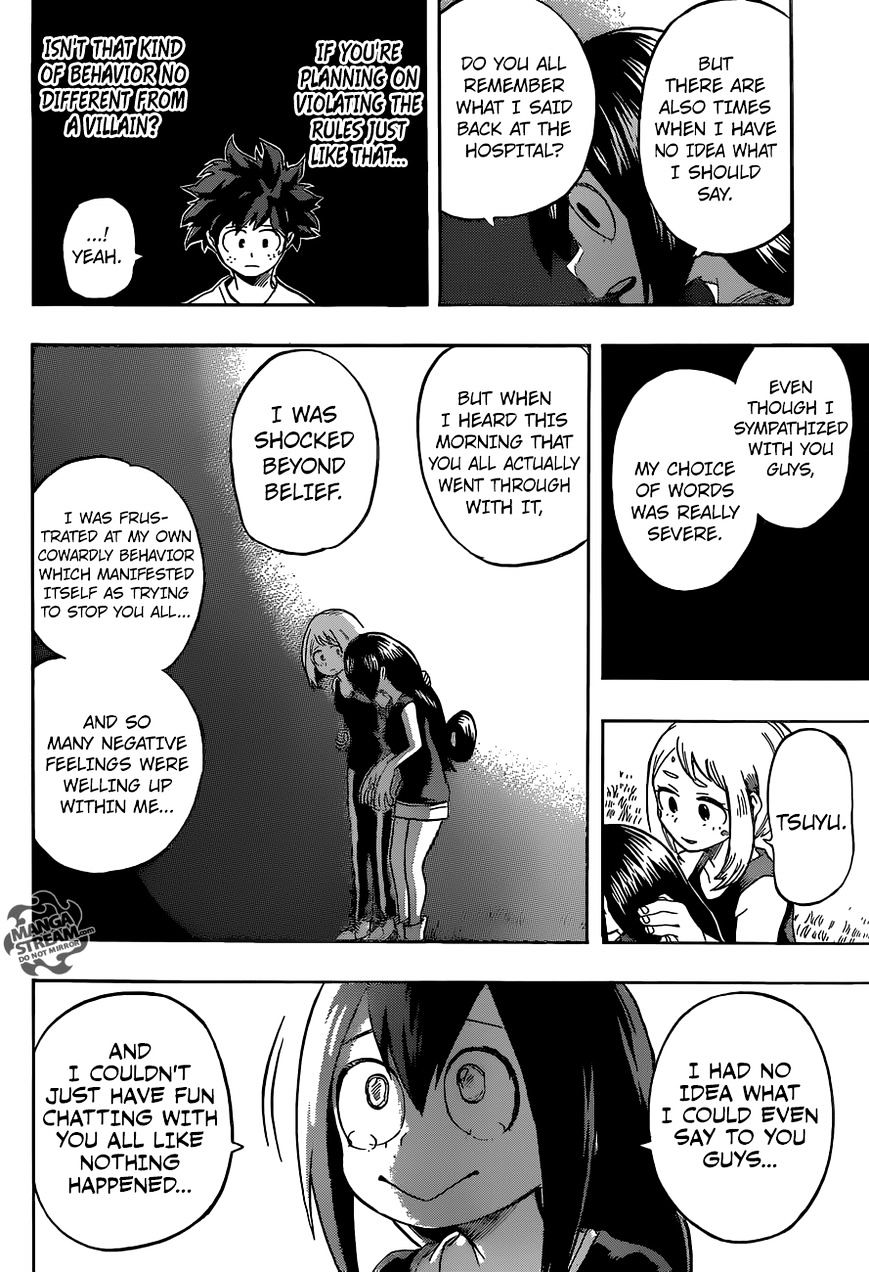 My Hero Academia, chapter 99