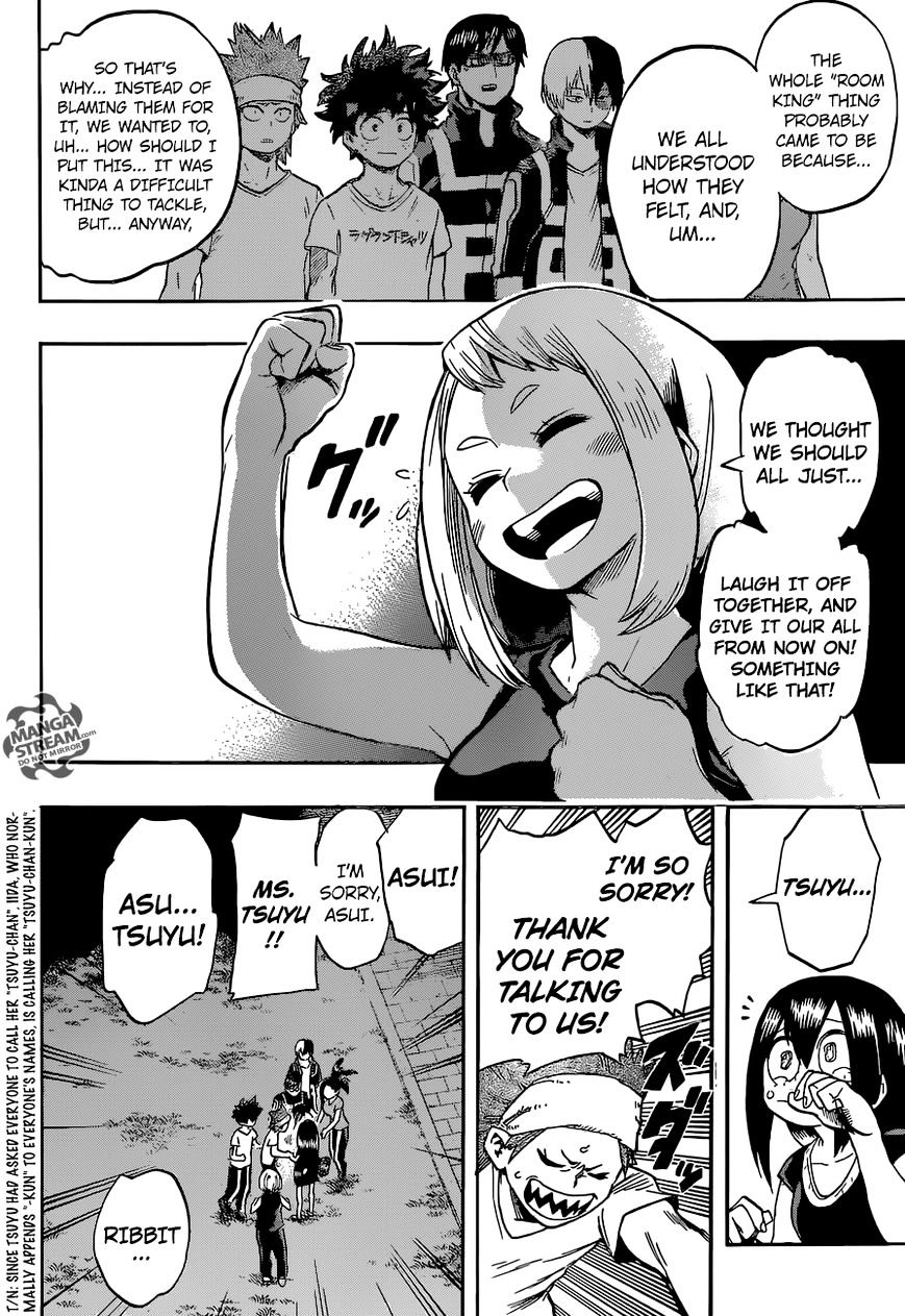 My Hero Academia, chapter 99