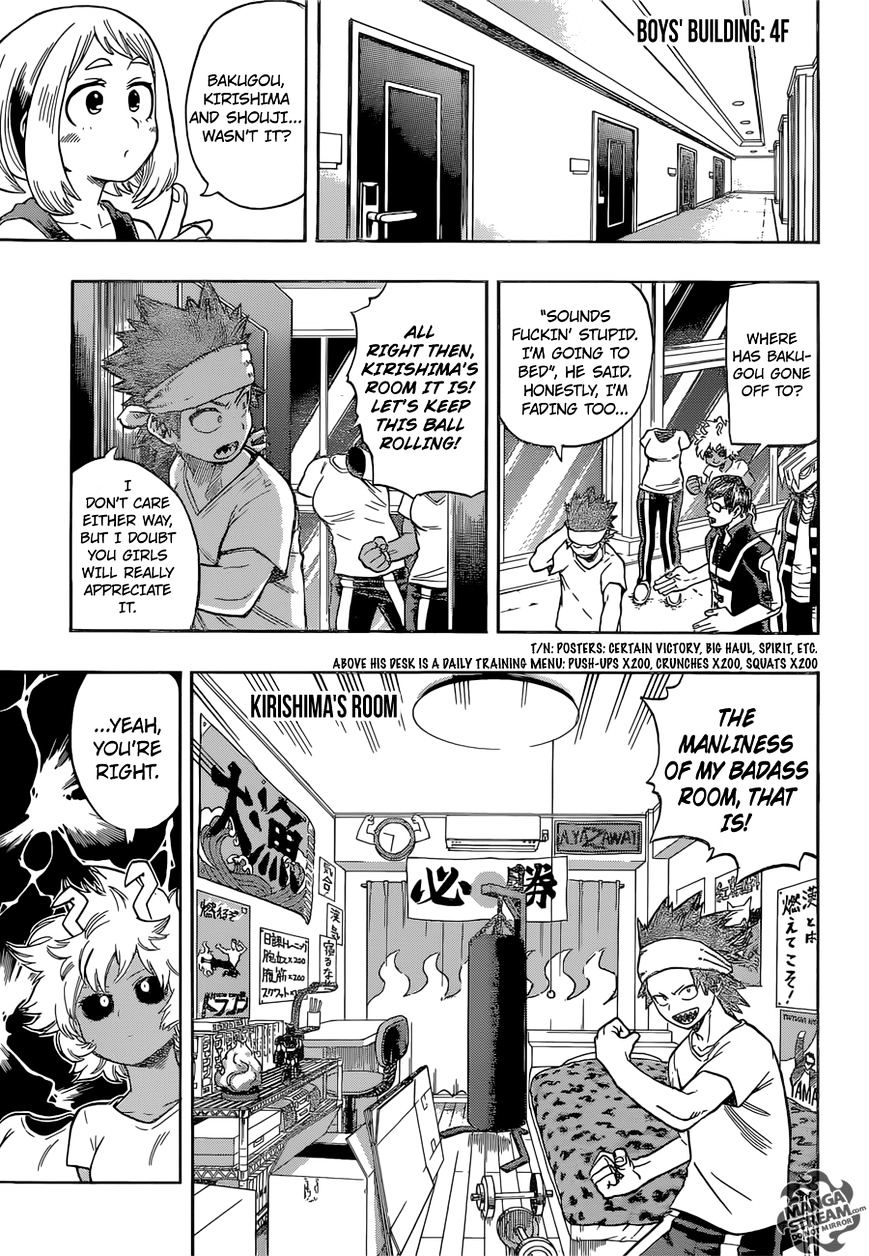 My Hero Academia, chapter 99