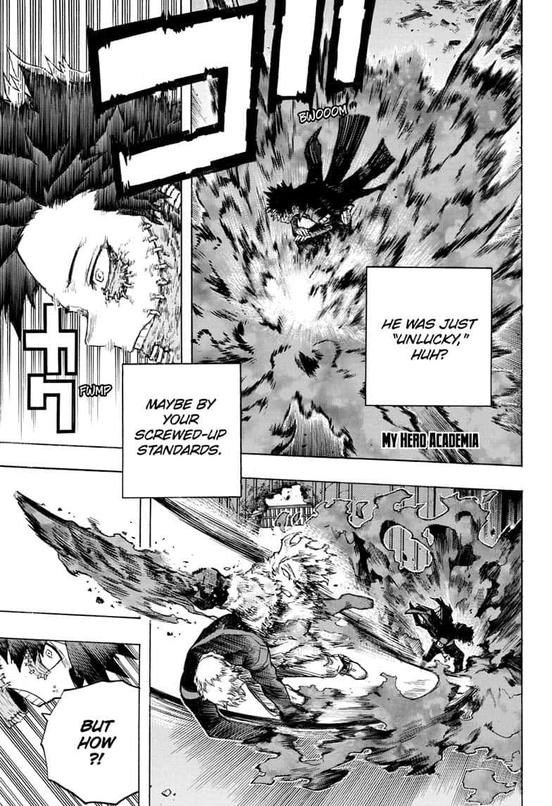 My Hero Academia, chapter 266