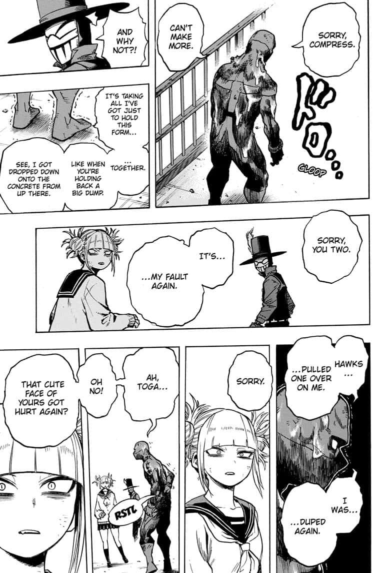 My Hero Academia, chapter 266