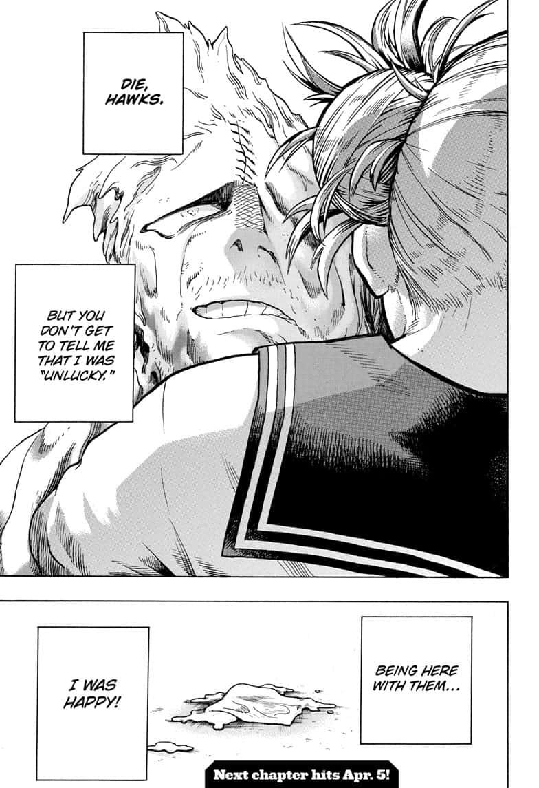 My Hero Academia, chapter 266