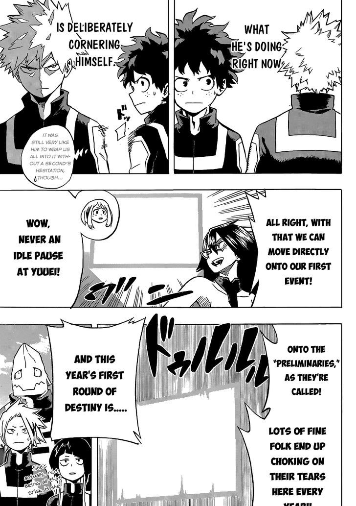 My Hero Academia, chapter 24