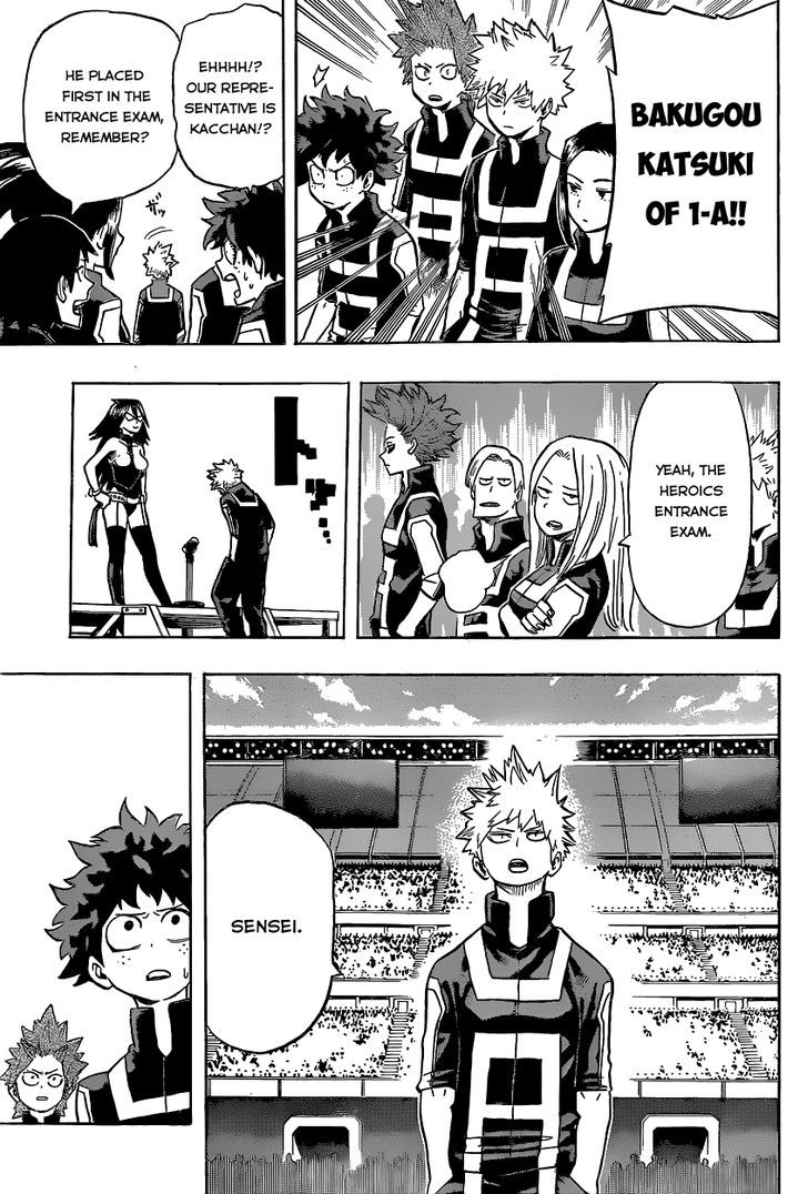 My Hero Academia, chapter 24