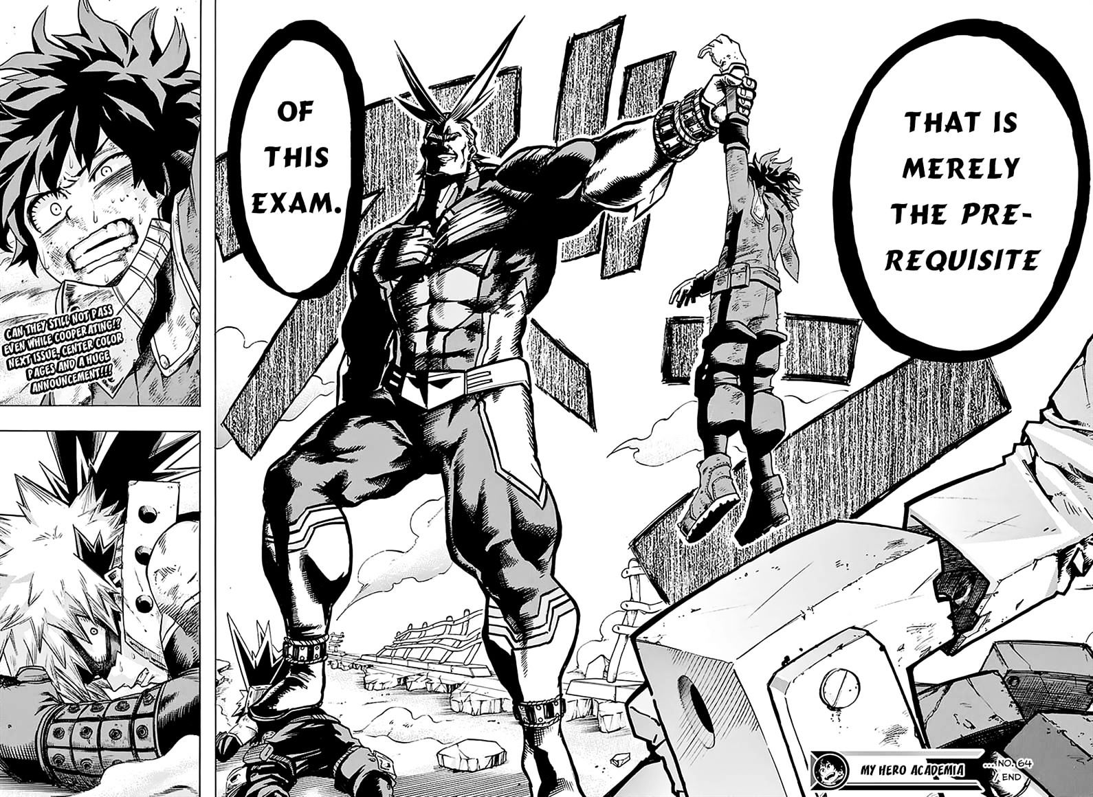 My Hero Academia, chapter 64