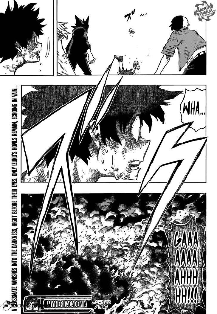 My Hero Academia, chapter 82