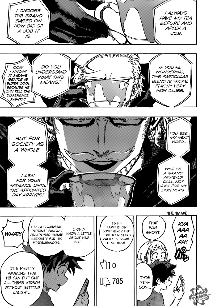 My Hero Academia, chapter 174