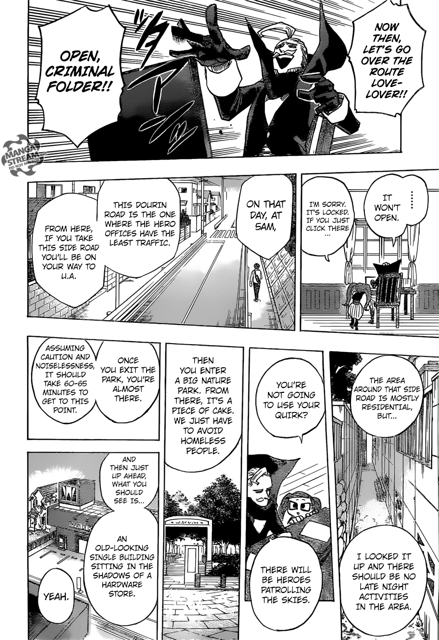 My Hero Academia, chapter 174