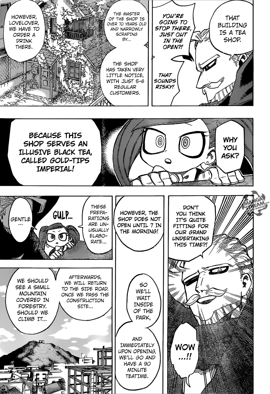 My Hero Academia, chapter 174