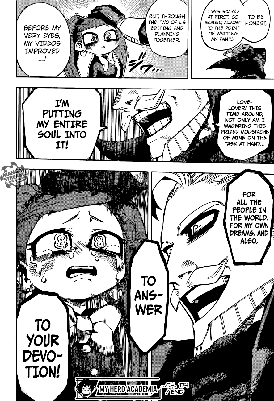 My Hero Academia, chapter 174