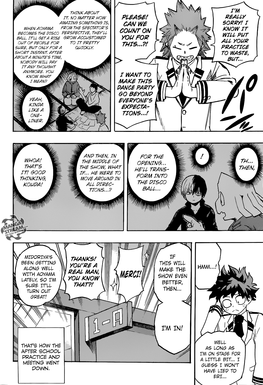 My Hero Academia, chapter 174