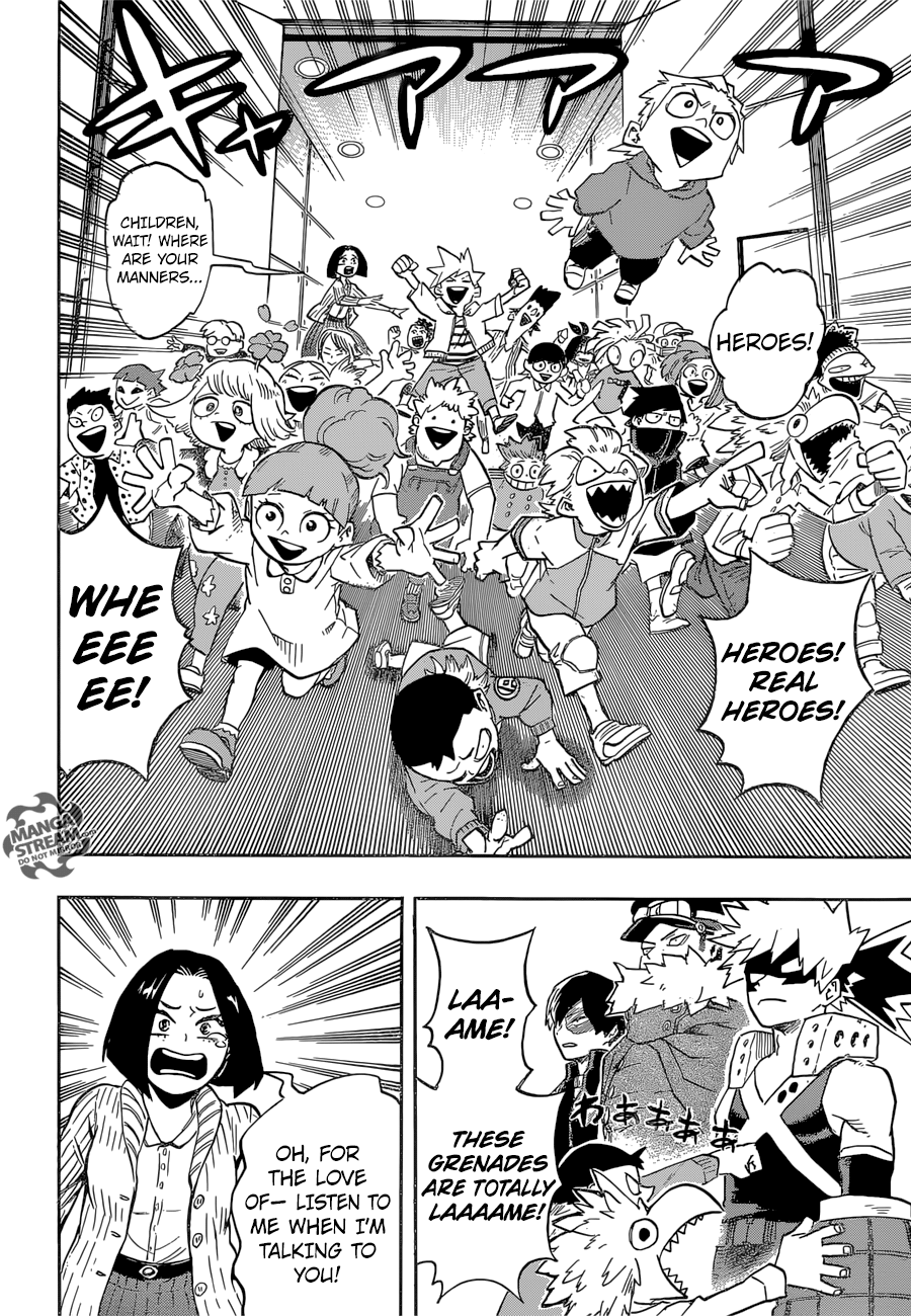 My Hero Academia, chapter 164