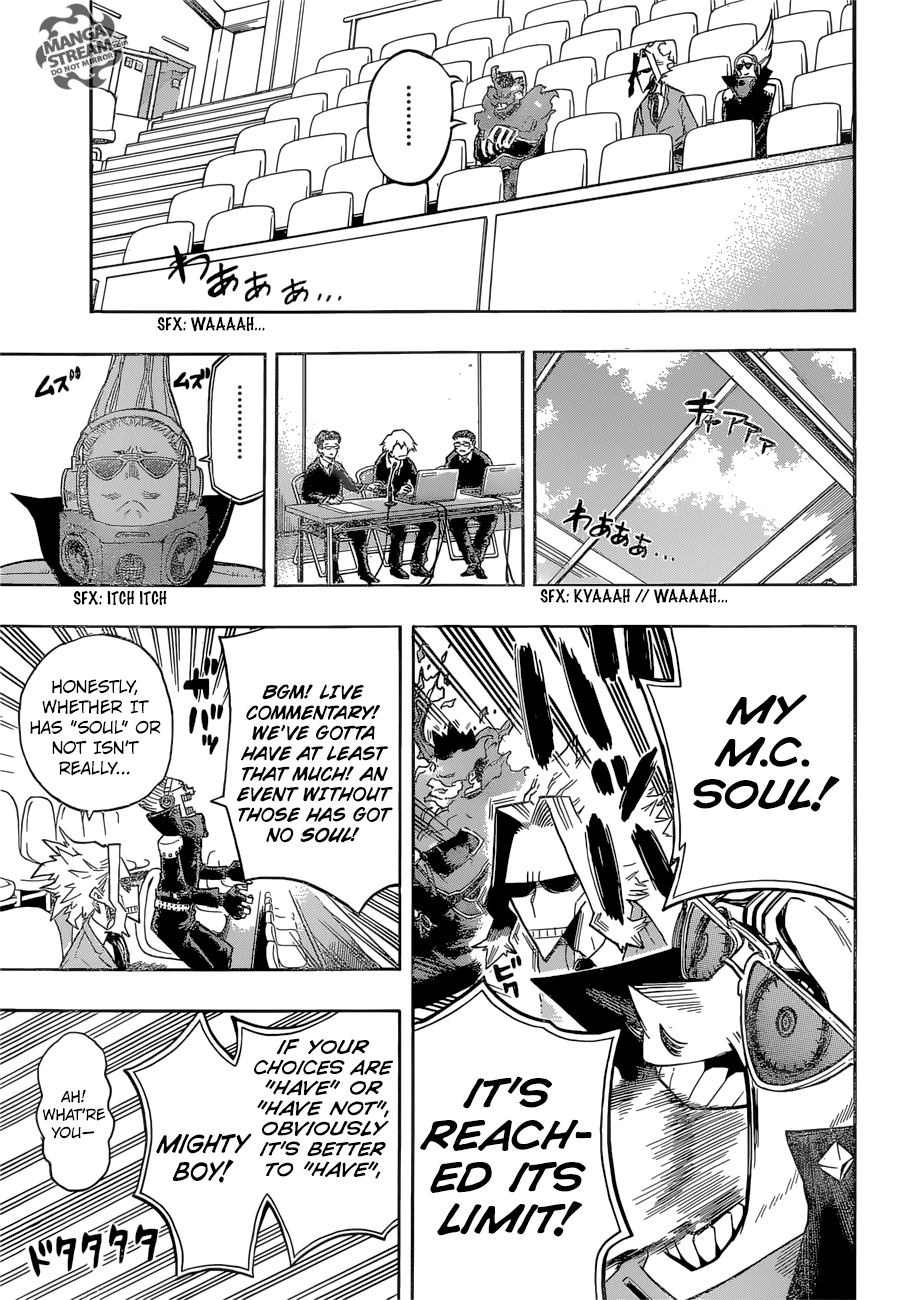 My Hero Academia, chapter 164