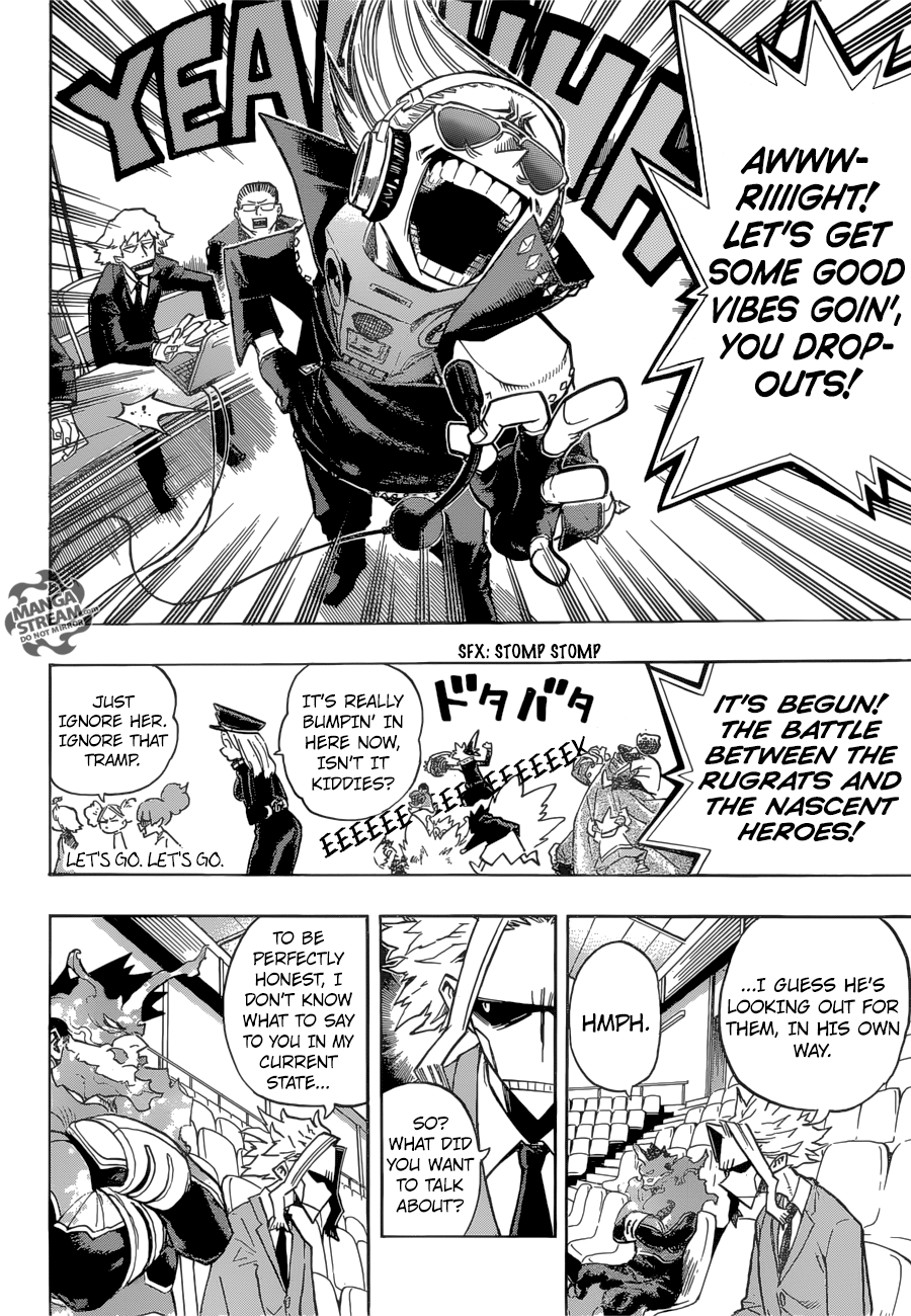 My Hero Academia, chapter 164