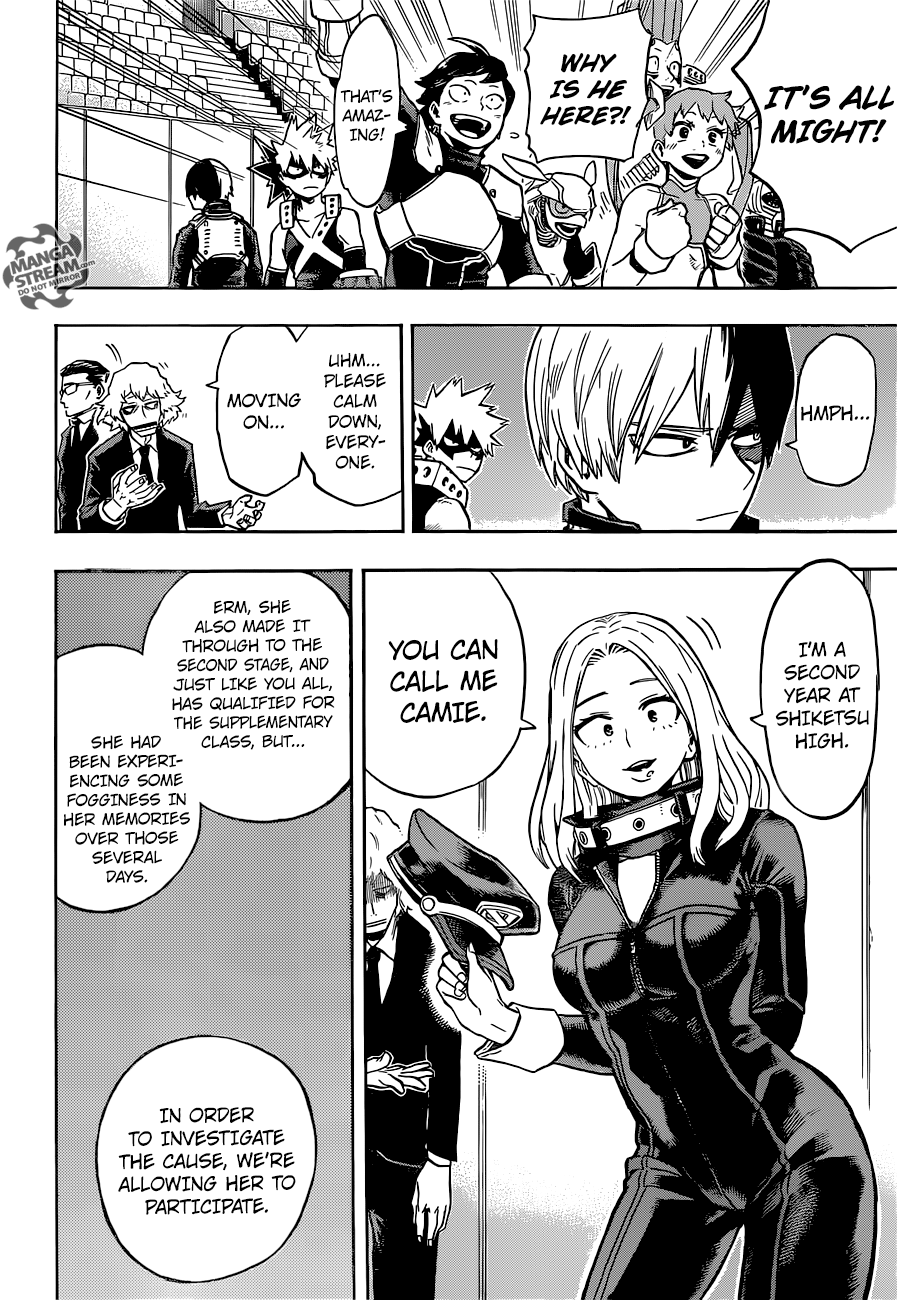 My Hero Academia, chapter 164