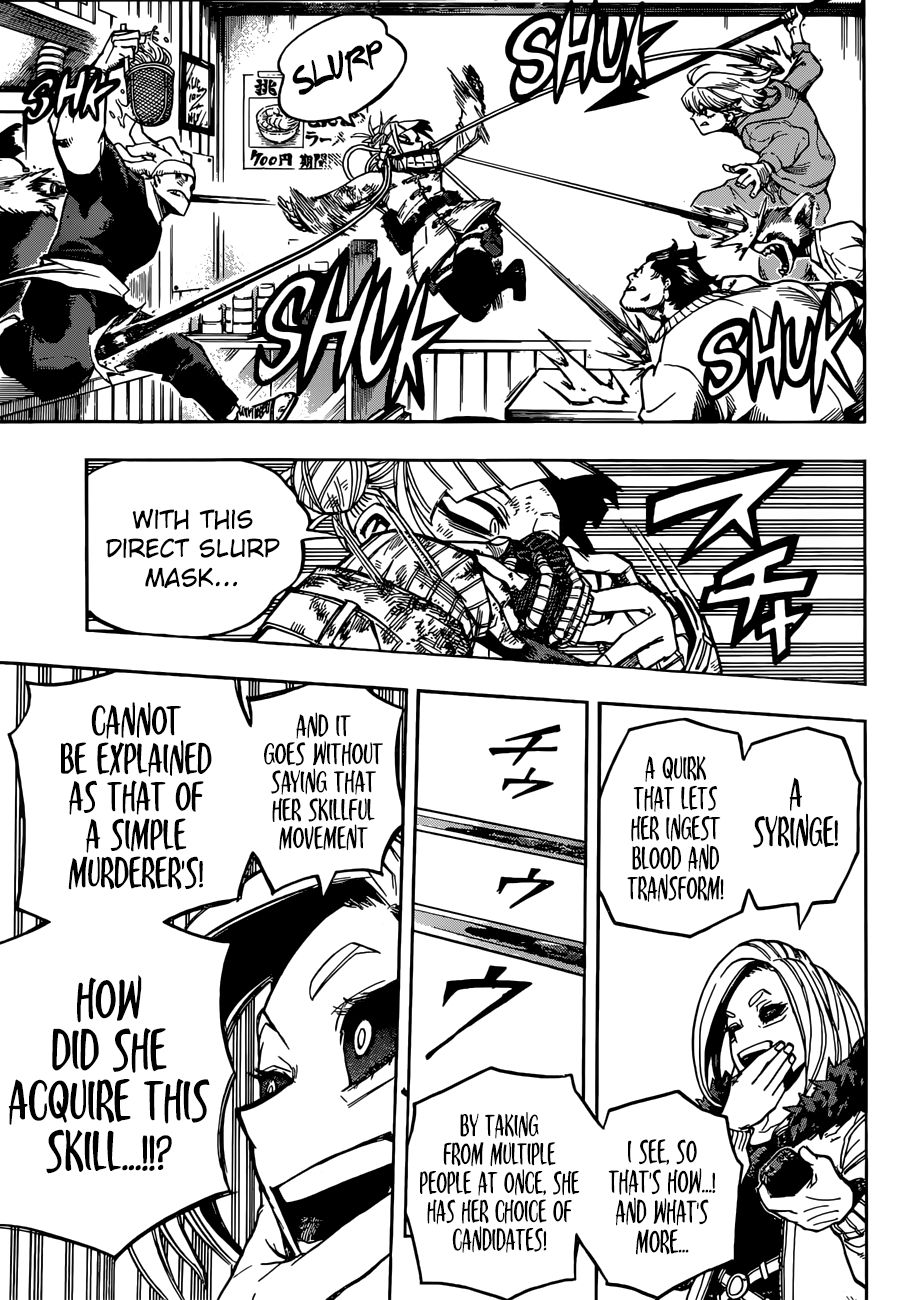 My Hero Academia, chapter 225