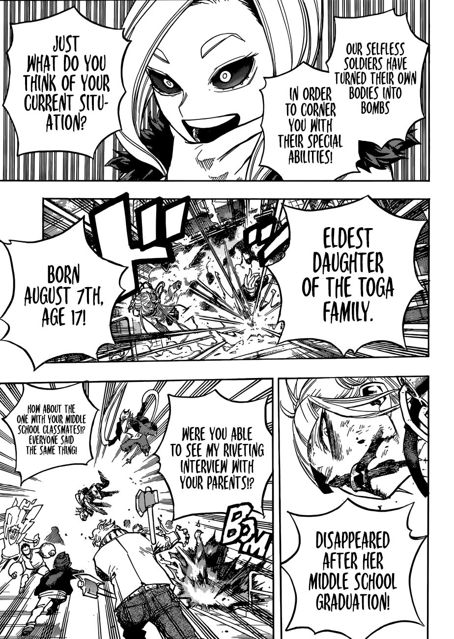 My Hero Academia, chapter 225