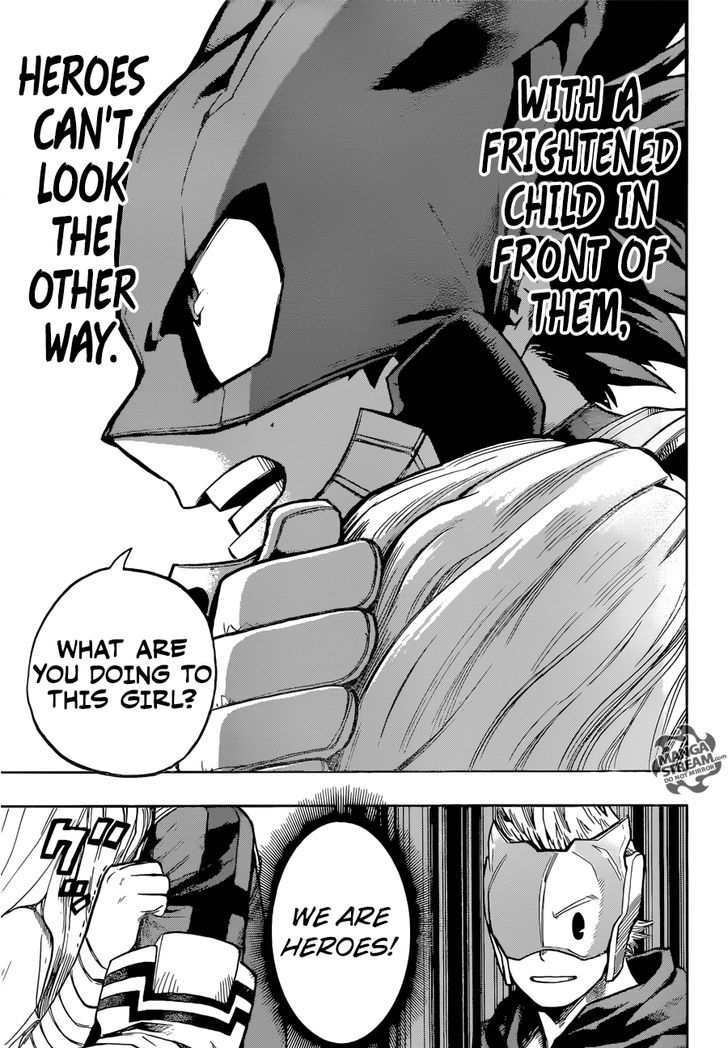 My Hero Academia, chapter 129