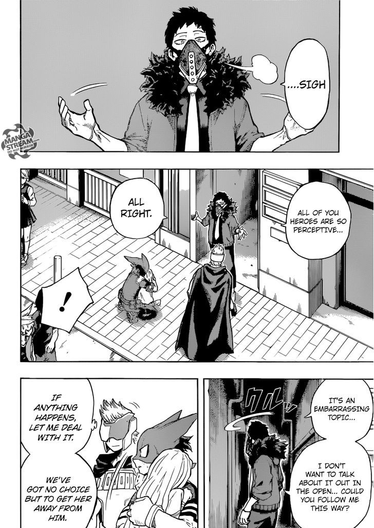 My Hero Academia, chapter 129