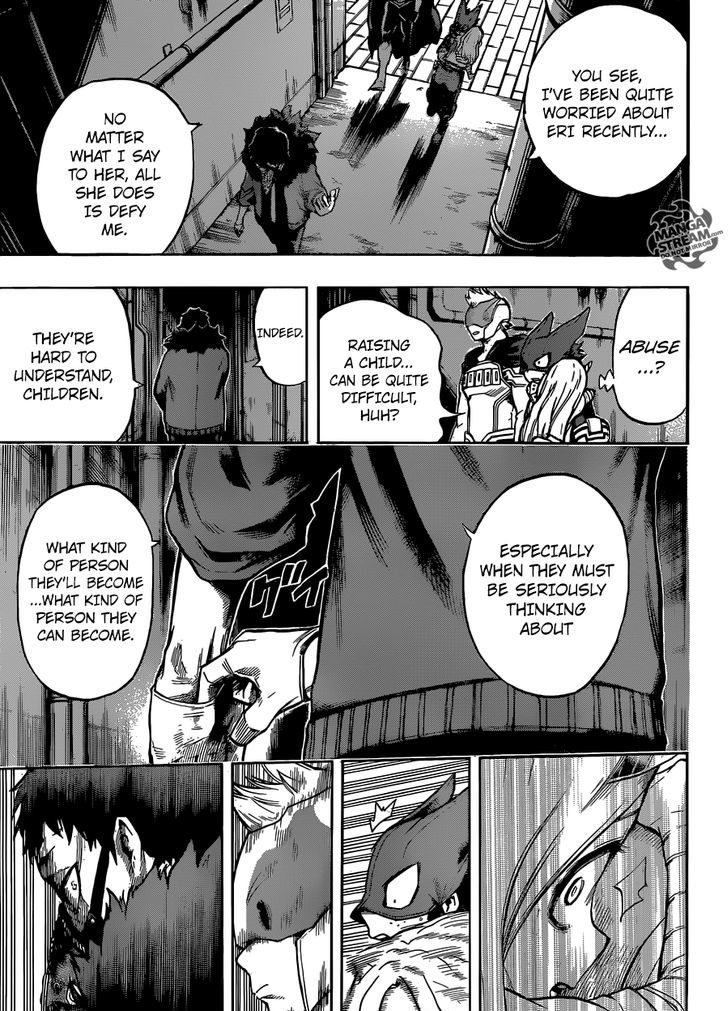 My Hero Academia, chapter 129