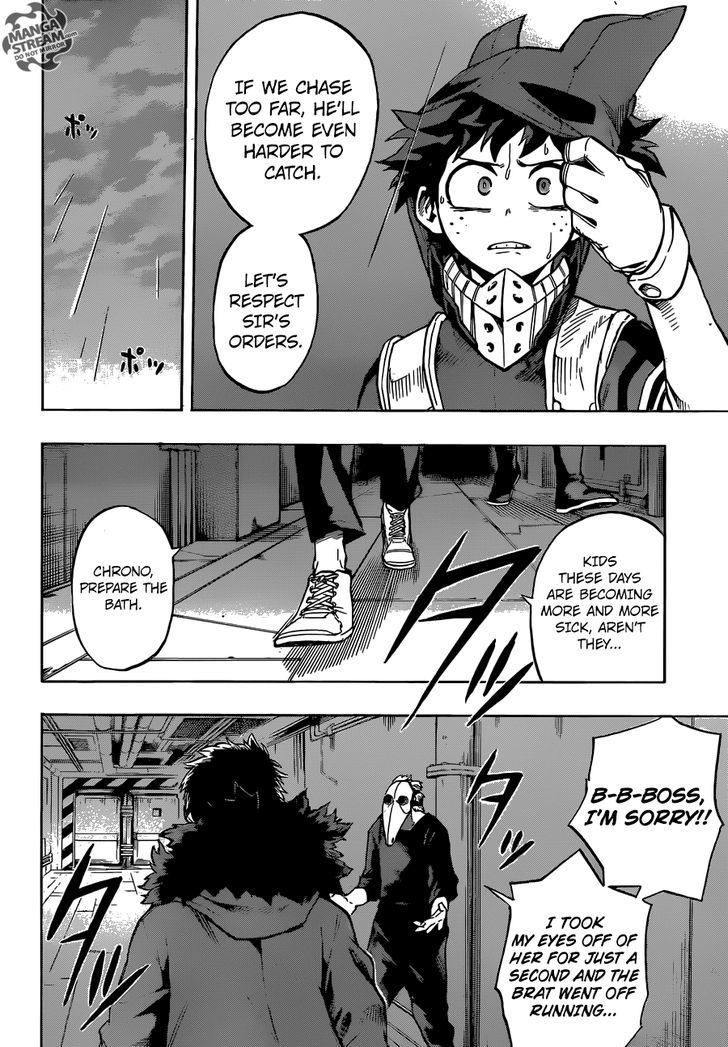 My Hero Academia, chapter 129