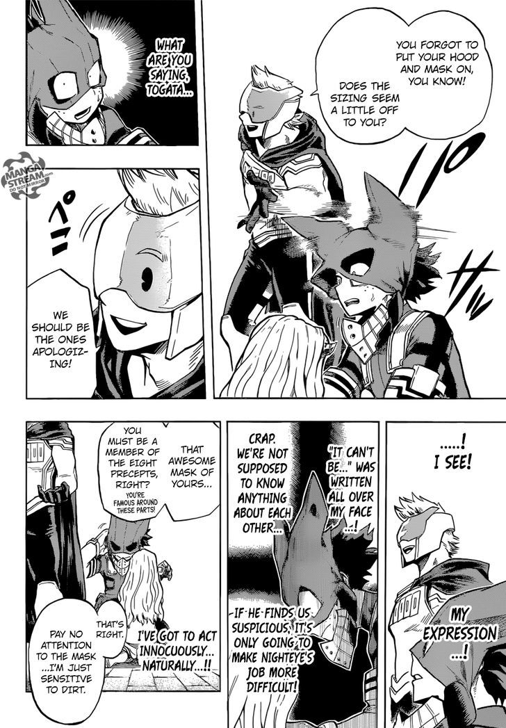 My Hero Academia, chapter 129