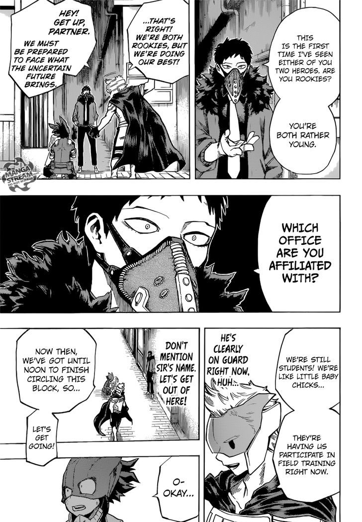 My Hero Academia, chapter 129