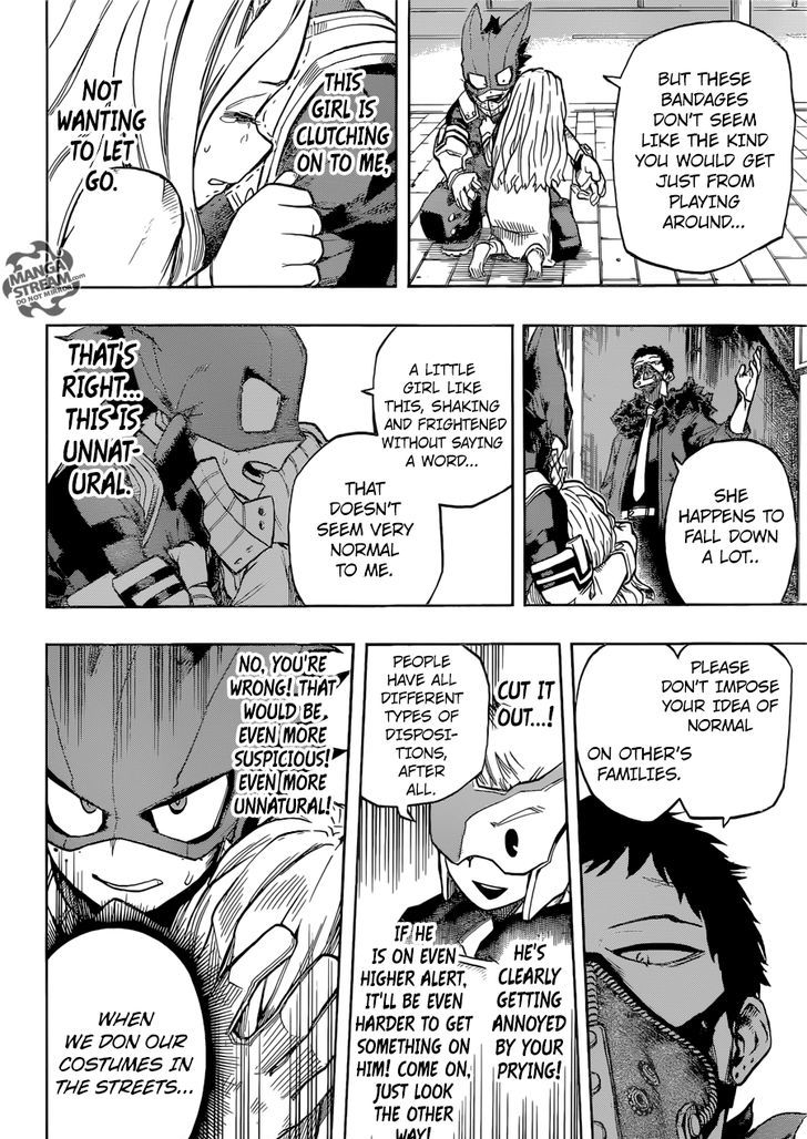 My Hero Academia, chapter 129