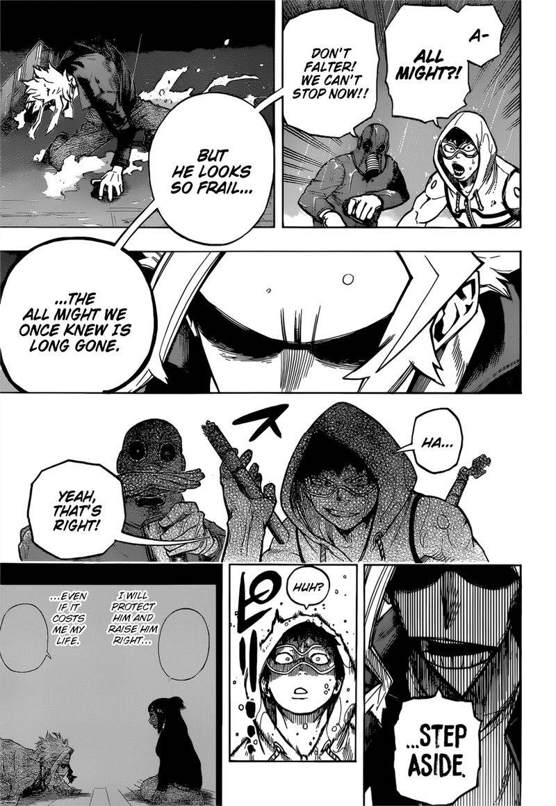 My Hero Academia, chapter 313