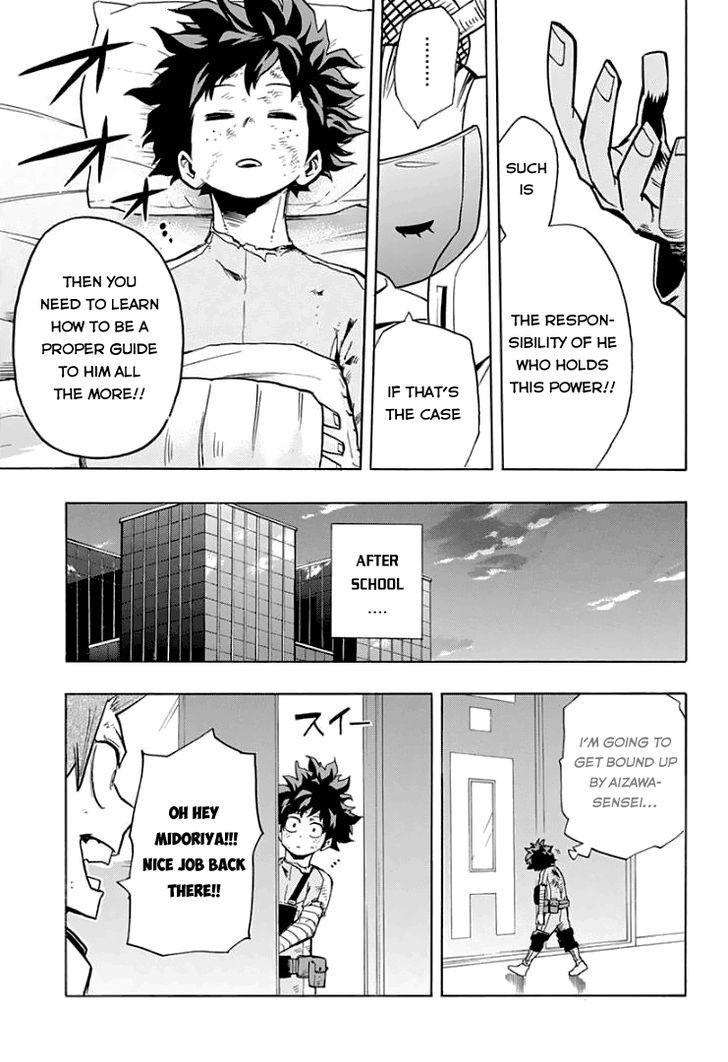 My Hero Academia, chapter 11