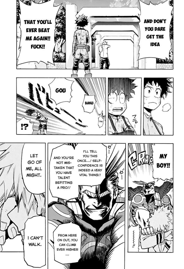 My Hero Academia, chapter 11