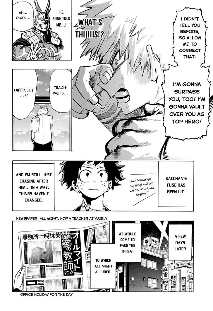 My Hero Academia, chapter 11