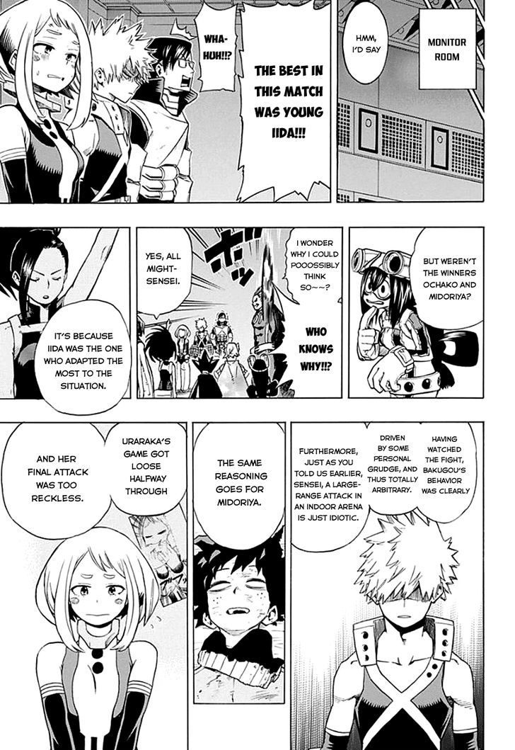 My Hero Academia, chapter 11