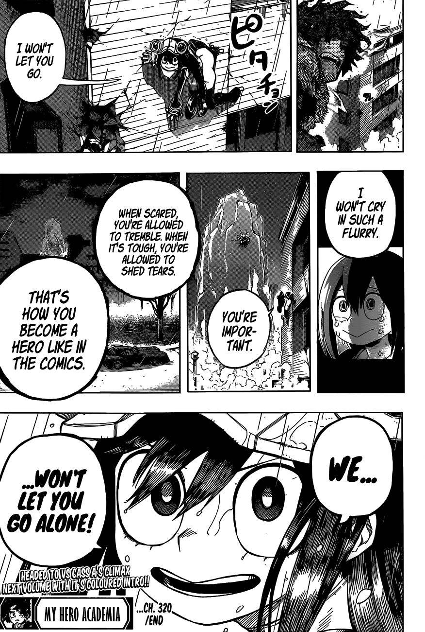 My Hero Academia, chapter 320