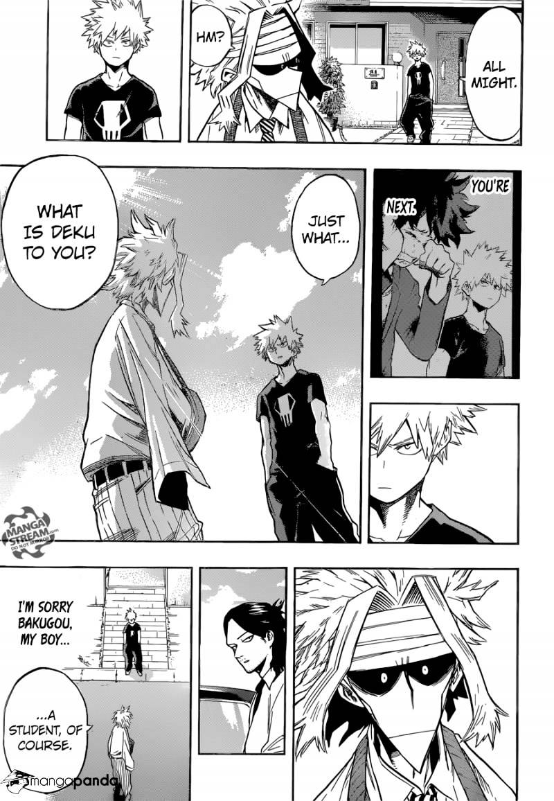 My Hero Academia, chapter 96