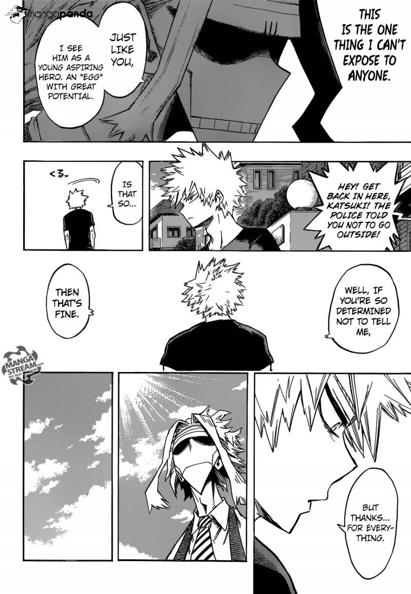 My Hero Academia, chapter 96