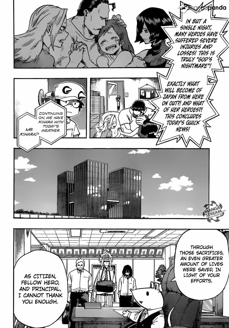 My Hero Academia, chapter 96