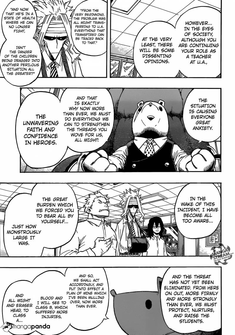 My Hero Academia, chapter 96