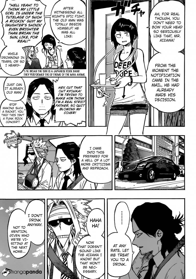 My Hero Academia, chapter 96