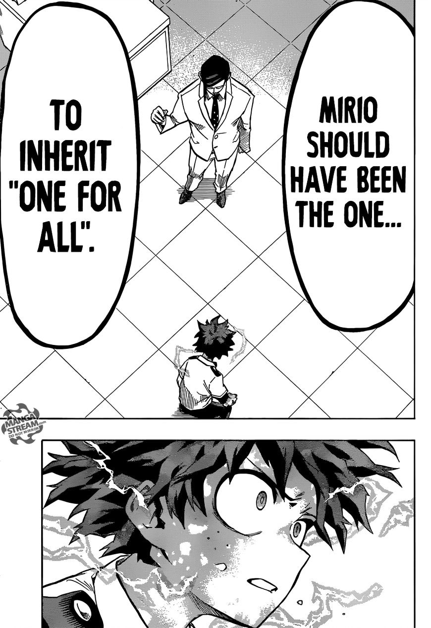 My Hero Academia, chapter 127