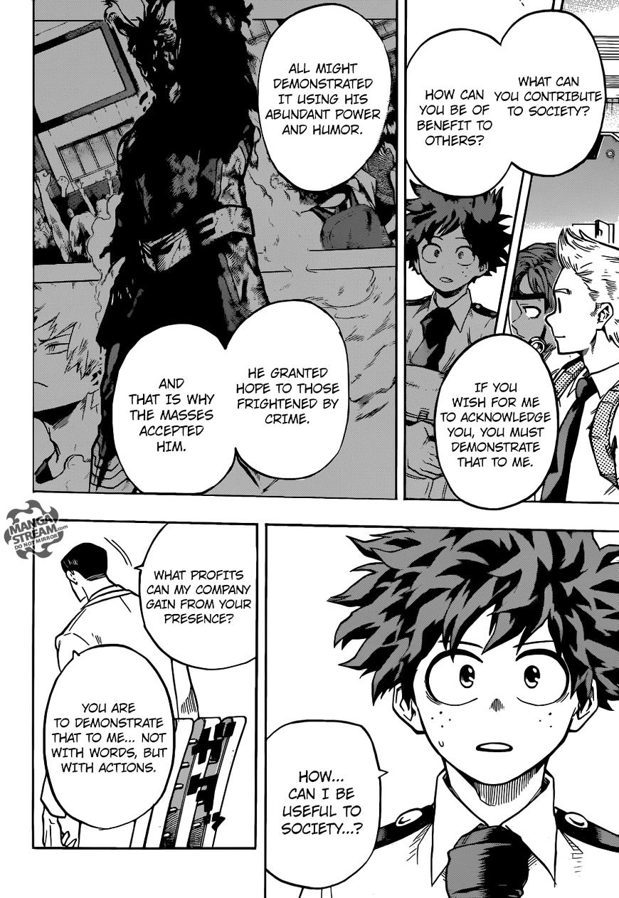 My Hero Academia, chapter 127