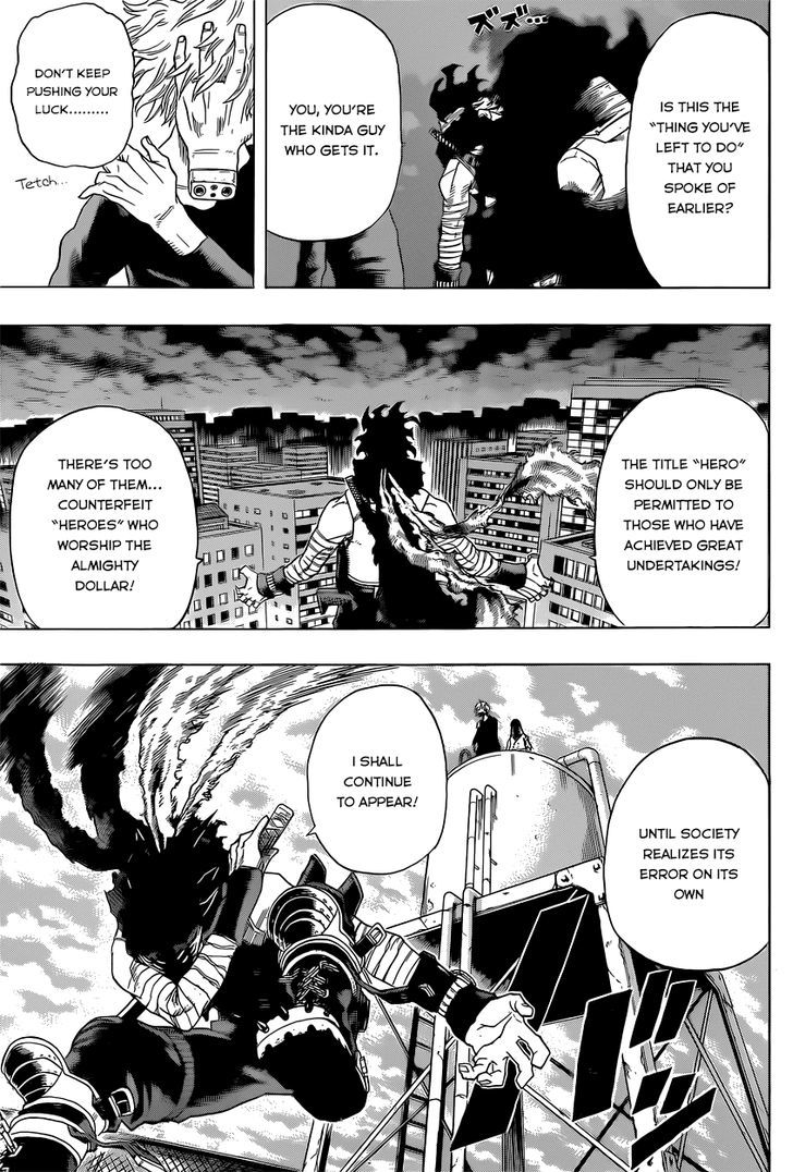 My Hero Academia, chapter 50