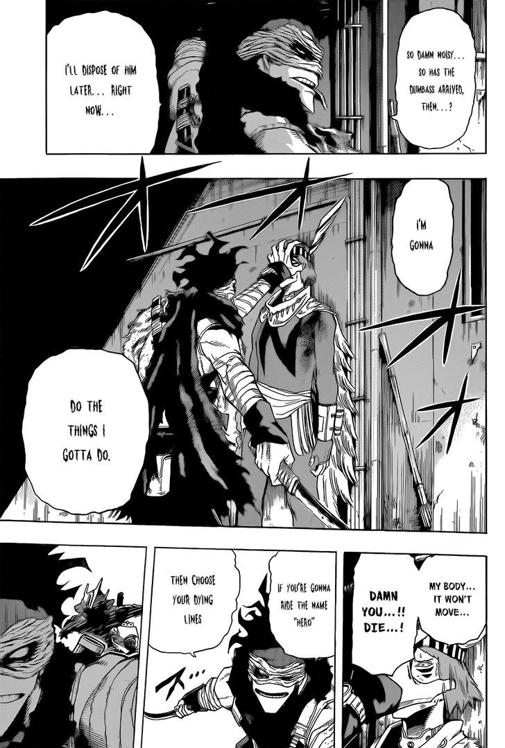 My Hero Academia, chapter 50