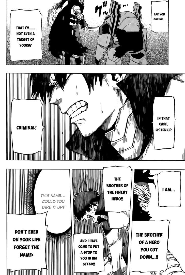 My Hero Academia, chapter 50