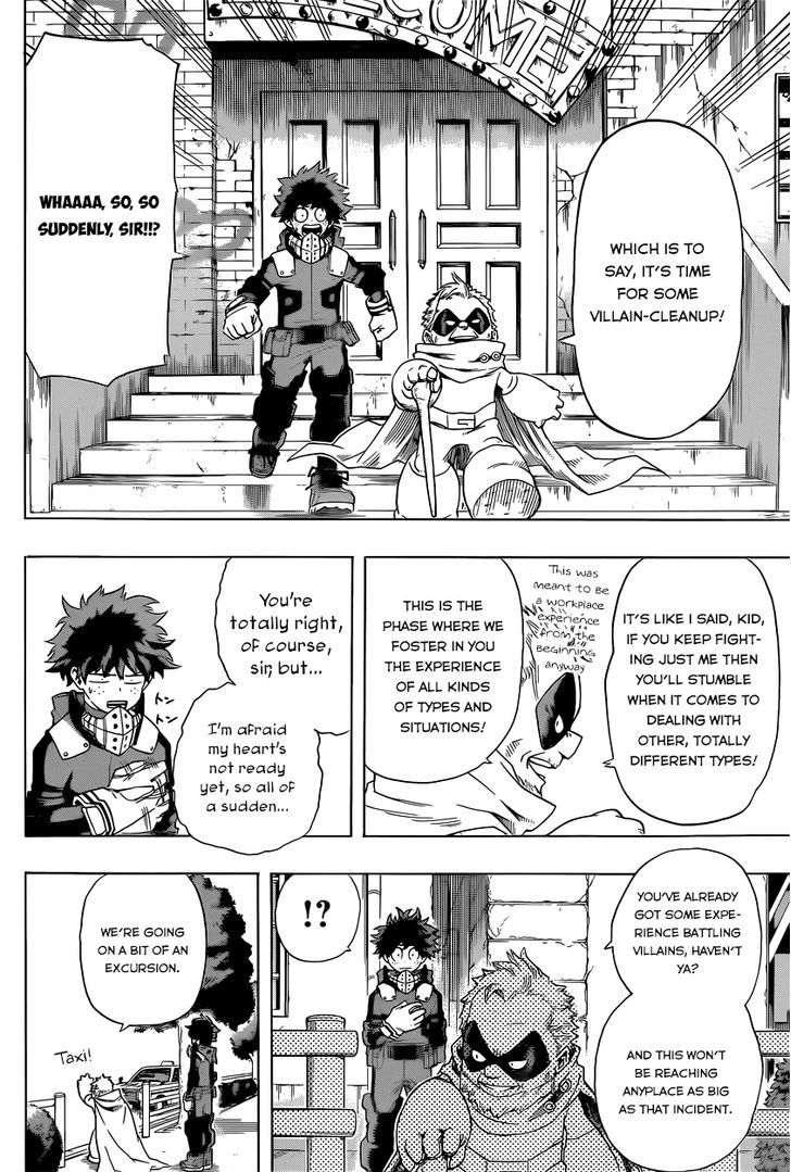 My Hero Academia, chapter 50