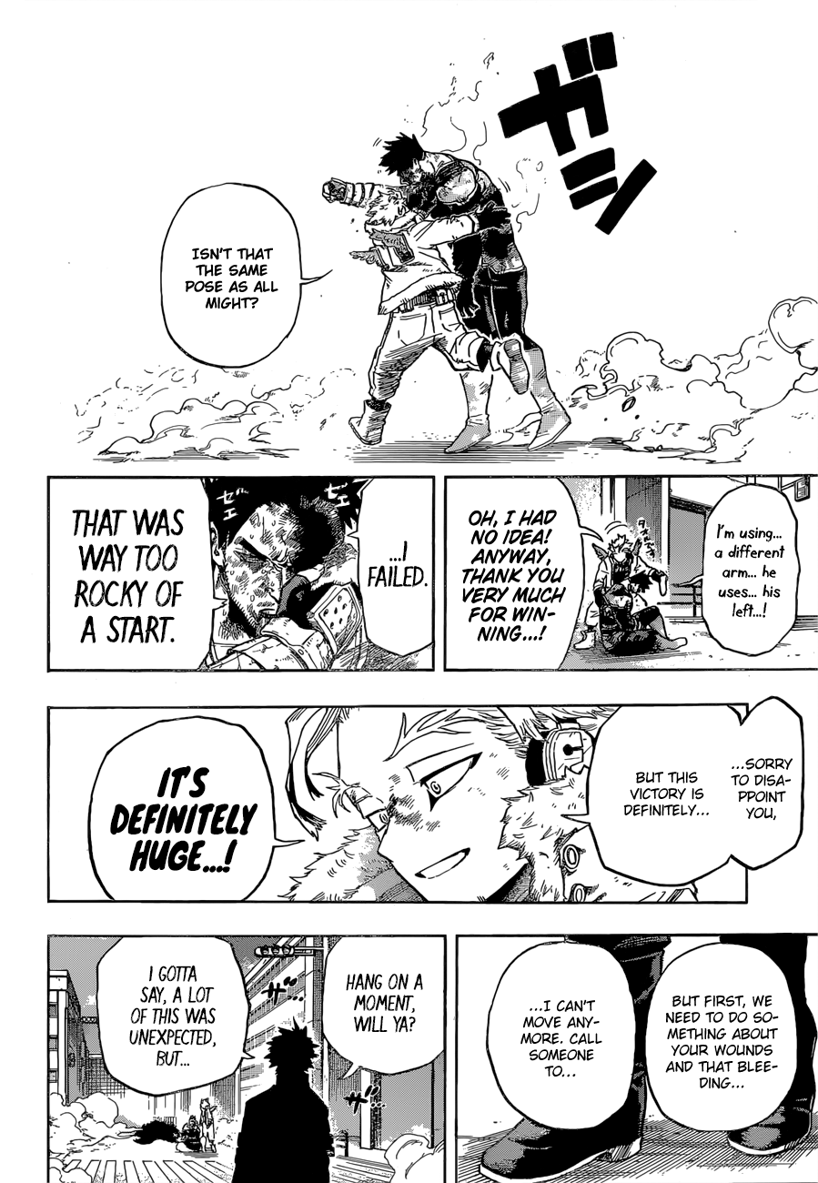 My Hero Academia, chapter 190