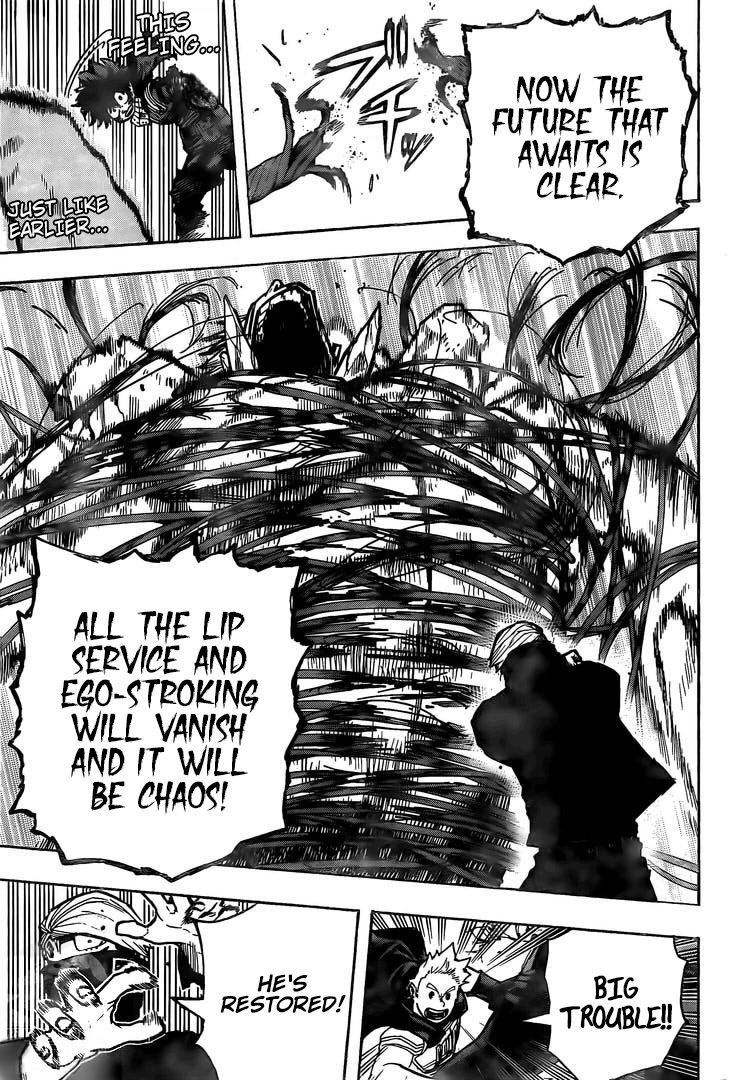 My Hero Academia, chapter 293