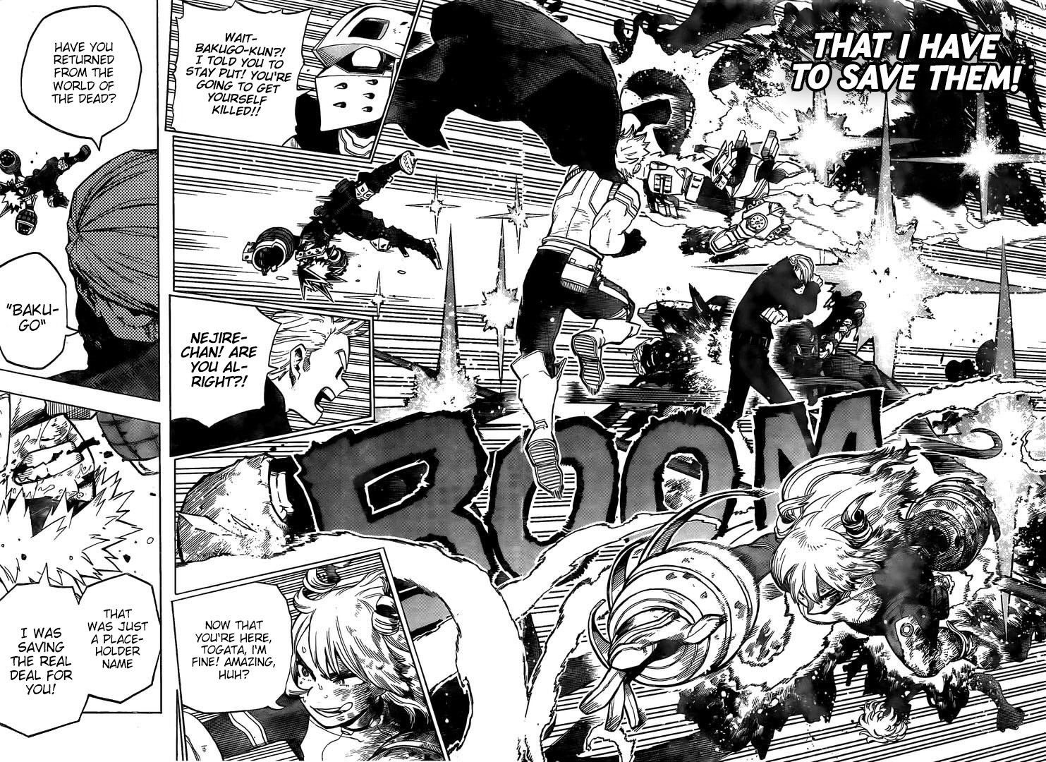 My Hero Academia, chapter 293