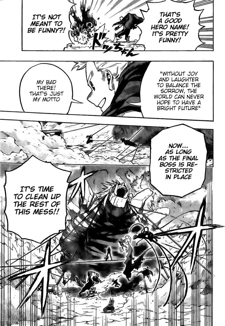 My Hero Academia, chapter 293