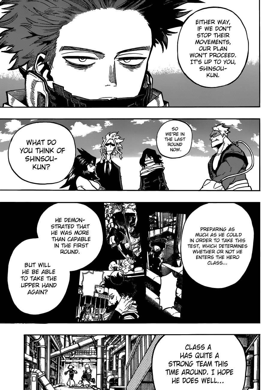 My Hero Academia, chapter 209